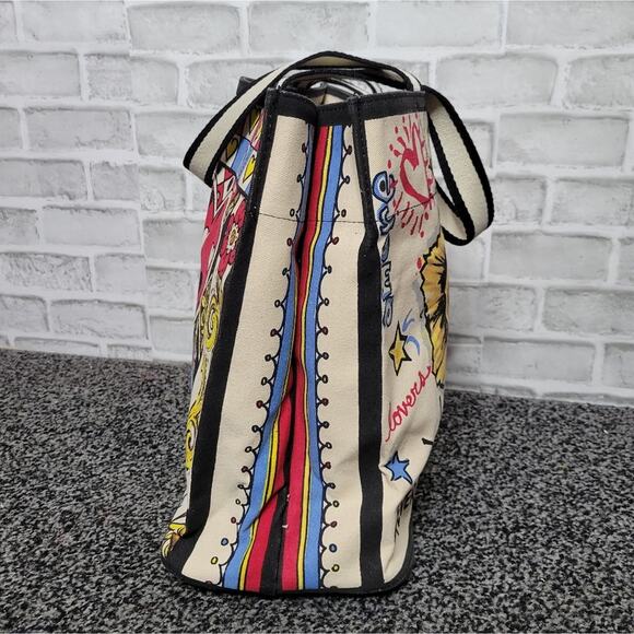 Brighton Queen of Love Limited Edition Tom Clancy design Canvas Art Tote Bag - Picture 3 of 8